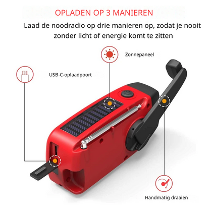 All-in-One Noodradio - Rood