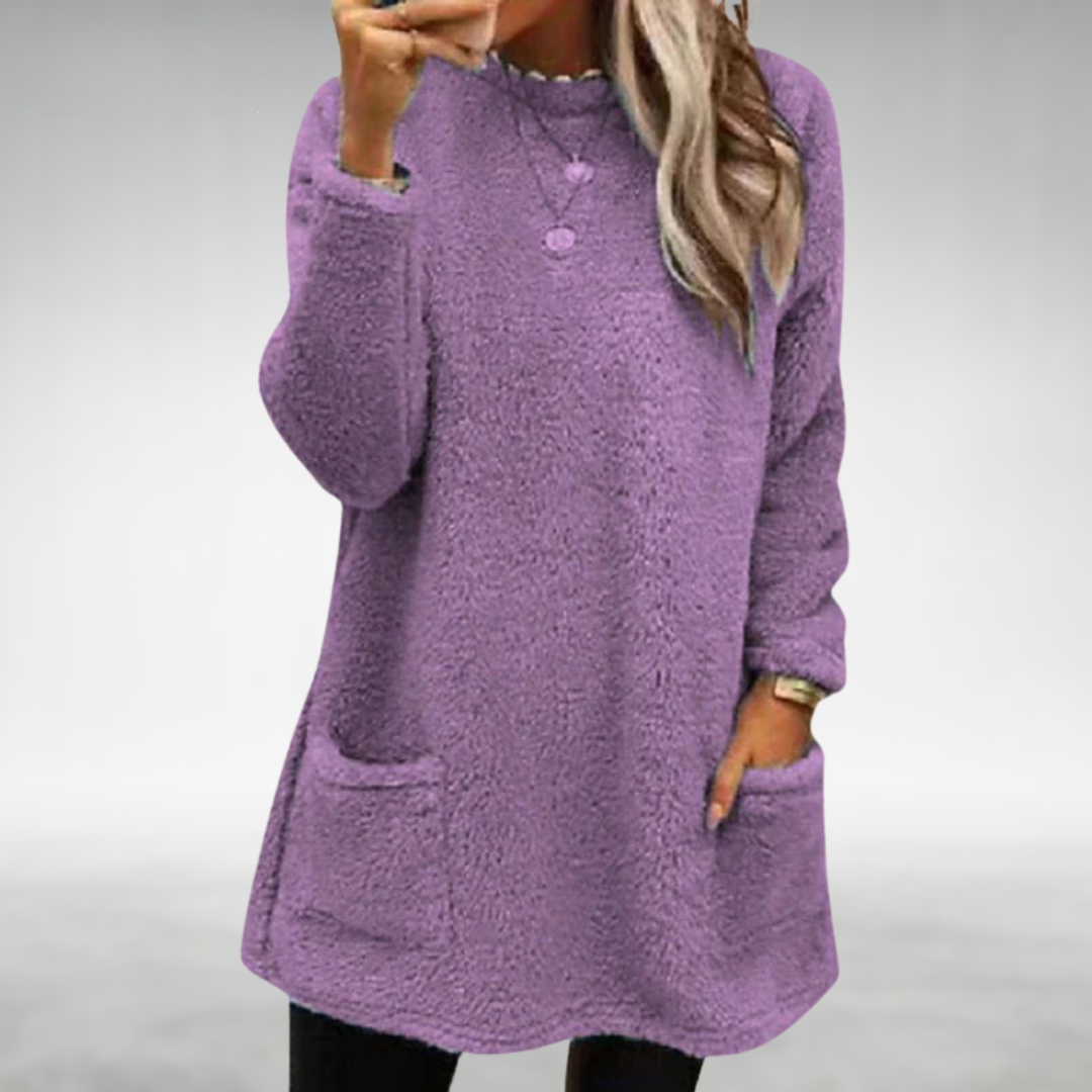 CosyFleece – Relaxed Fit Trui met Zakken