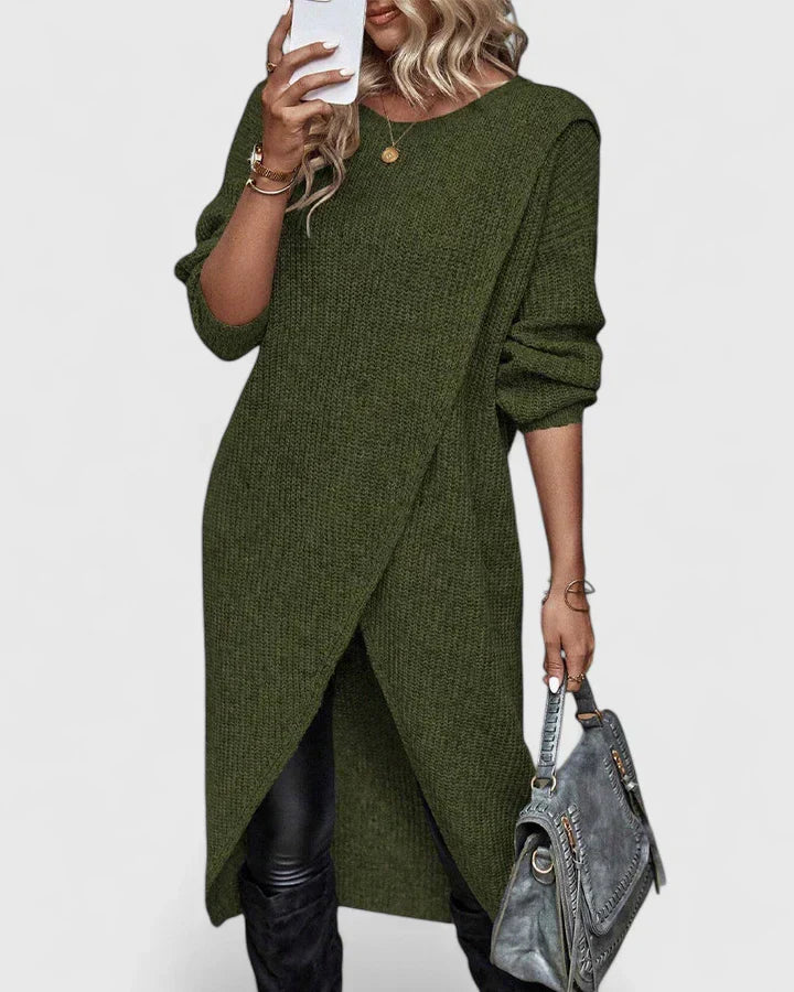 EaseDress | Elegante trui-jurk met rechte pasvorm