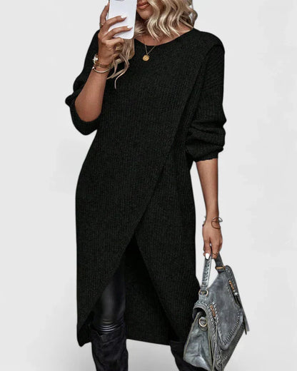 EaseDress | Elegante trui-jurk met rechte pasvorm