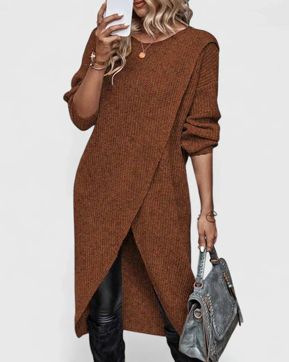 EaseDress | Elegante trui-jurk met rechte pasvorm