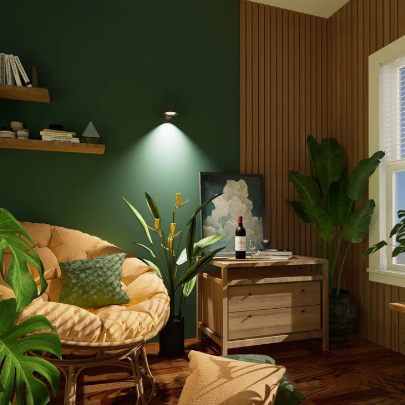 Lumora™ | Draadloze Dimbare LED Wandlamp met 360° Draaifunctie