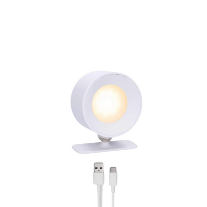 Lumora™ | Draadloze Dimbare LED Wandlamp met 360° Draaifunctie
