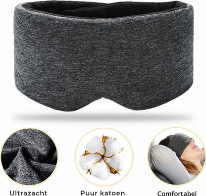 Nuvia™ – Premium Oogmasker voor Ultieme Rust
