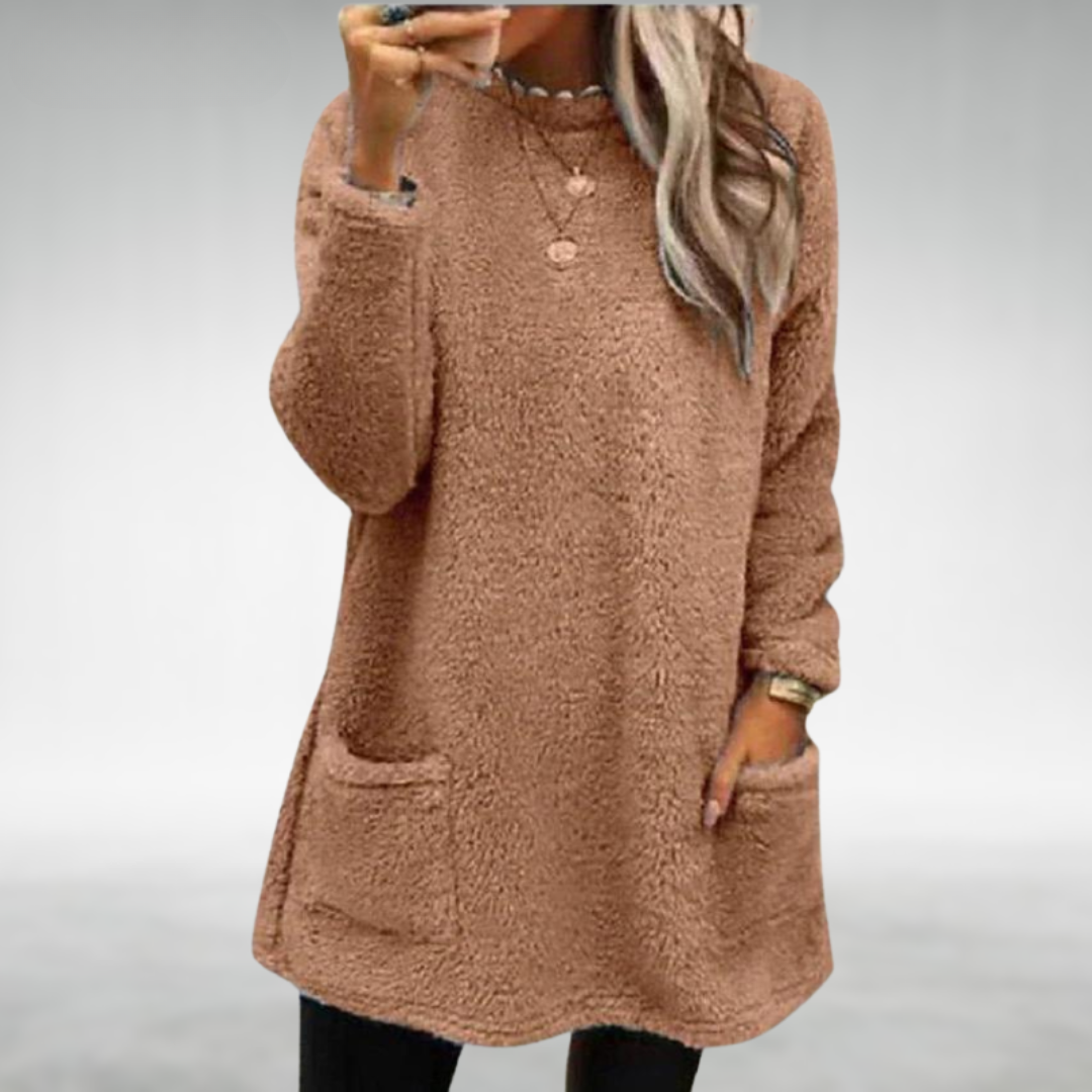 CosyFleece – Relaxed Fit Trui met Zakken