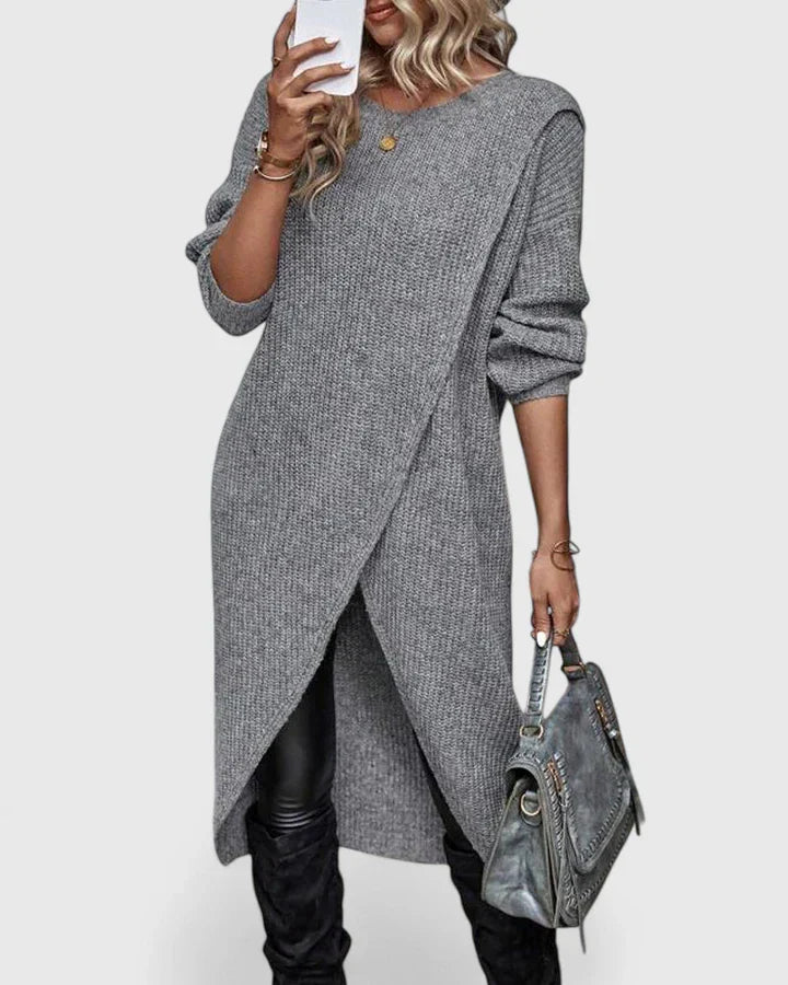 EaseDress | Elegante trui-jurk met rechte pasvorm