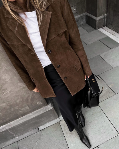 Calvéra™ | Klassieke suède blazer