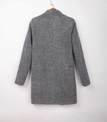 Aurora | Elegante Wollen Lange Jas