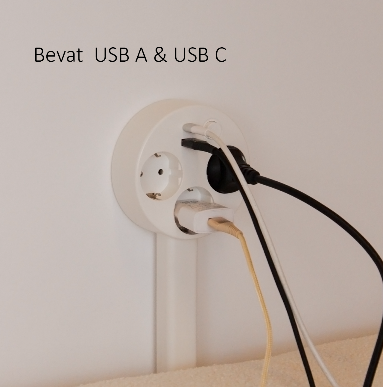 Flexicharge™  | In hoogte verstelbare stopcontact