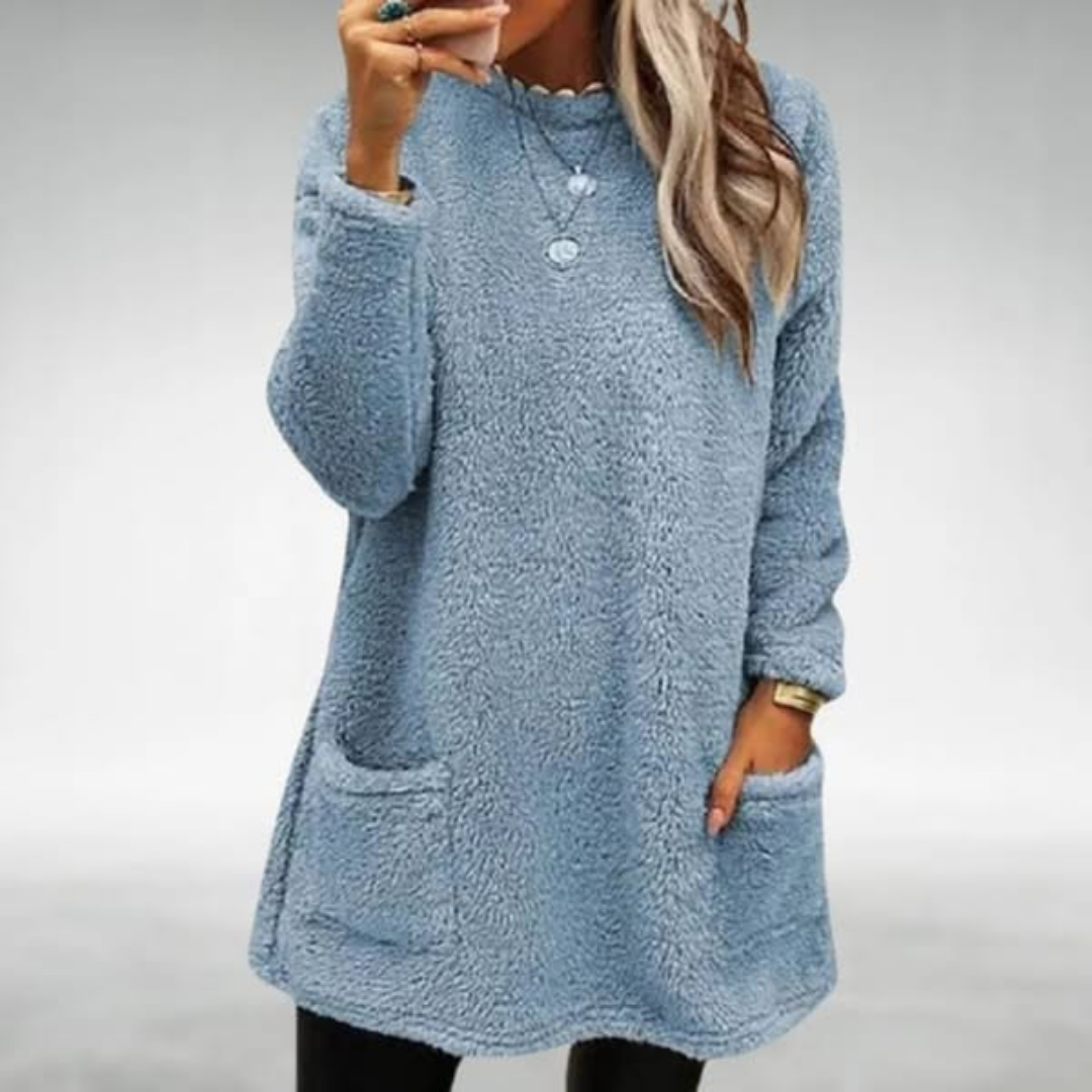 CosyFleece – Relaxed Fit Trui met Zakken