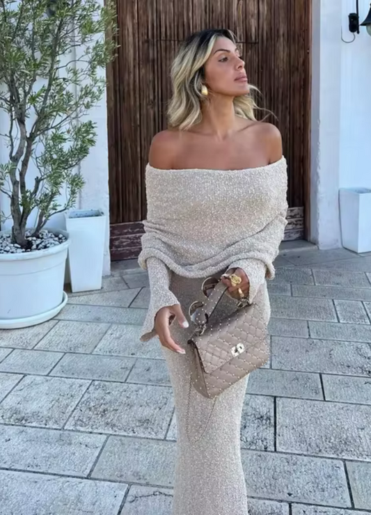 Sylvie™ - Off Shoulder Jurk