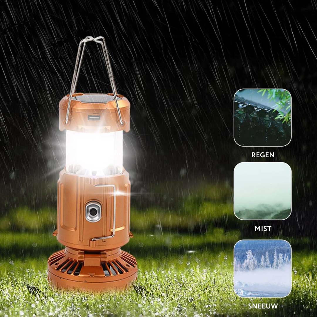 LumaTrek™ 2 in 1 lamp en ventilator