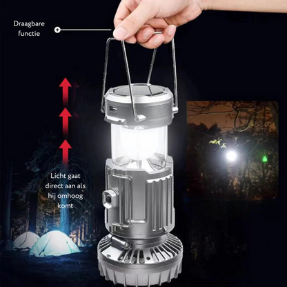 LumaTrek™ 2 in 1 lamp en ventilator