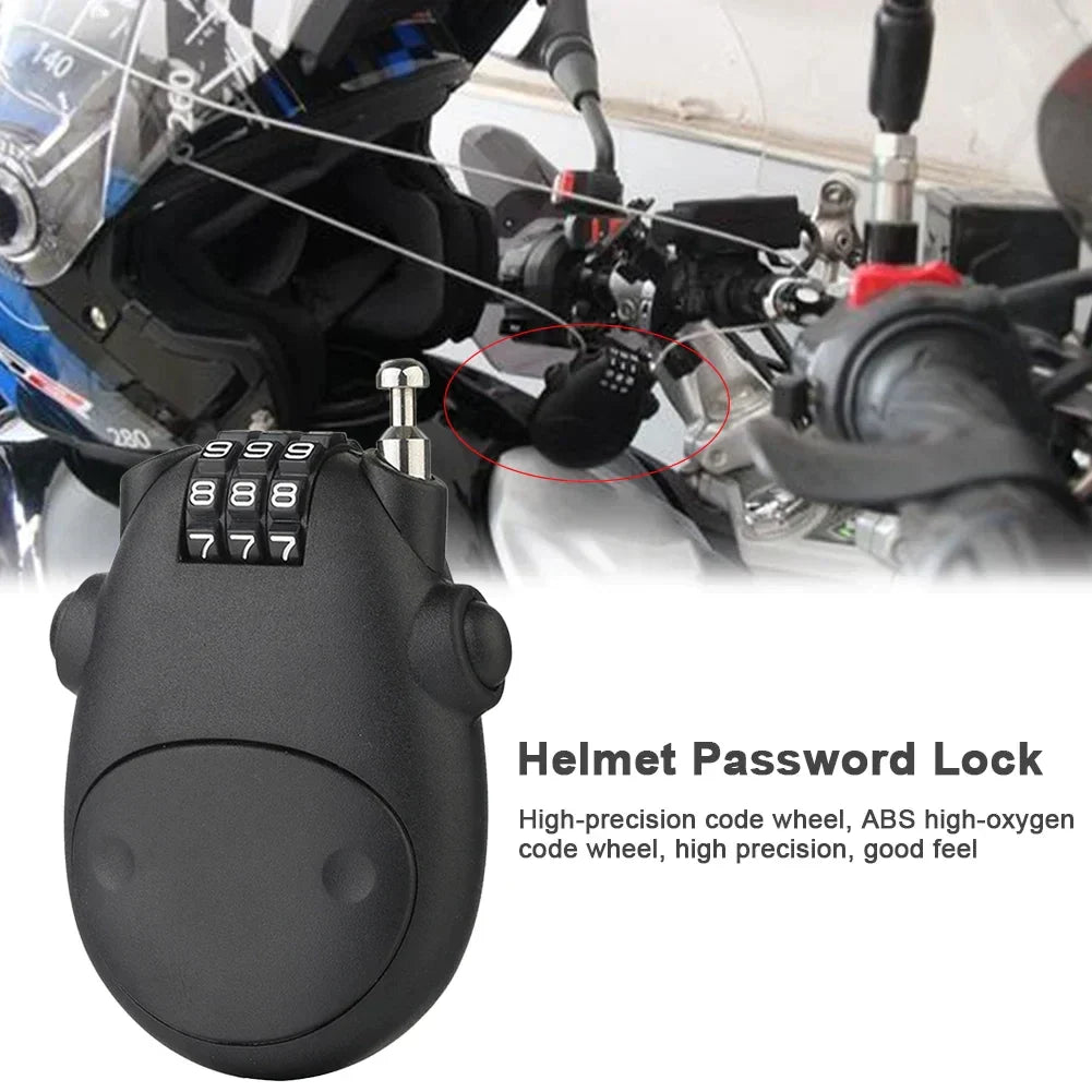 HelmGuard™ - Motorhelm Cijfer Slot