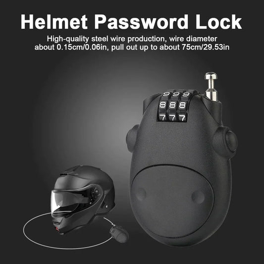 HelmGuard™ - Motorhelm Cijfer Slot