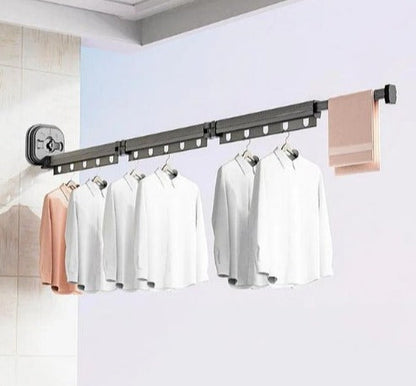 Flexline™ - Ruimtebesparend Droogrek voor Efficiënt Kledingdrogen