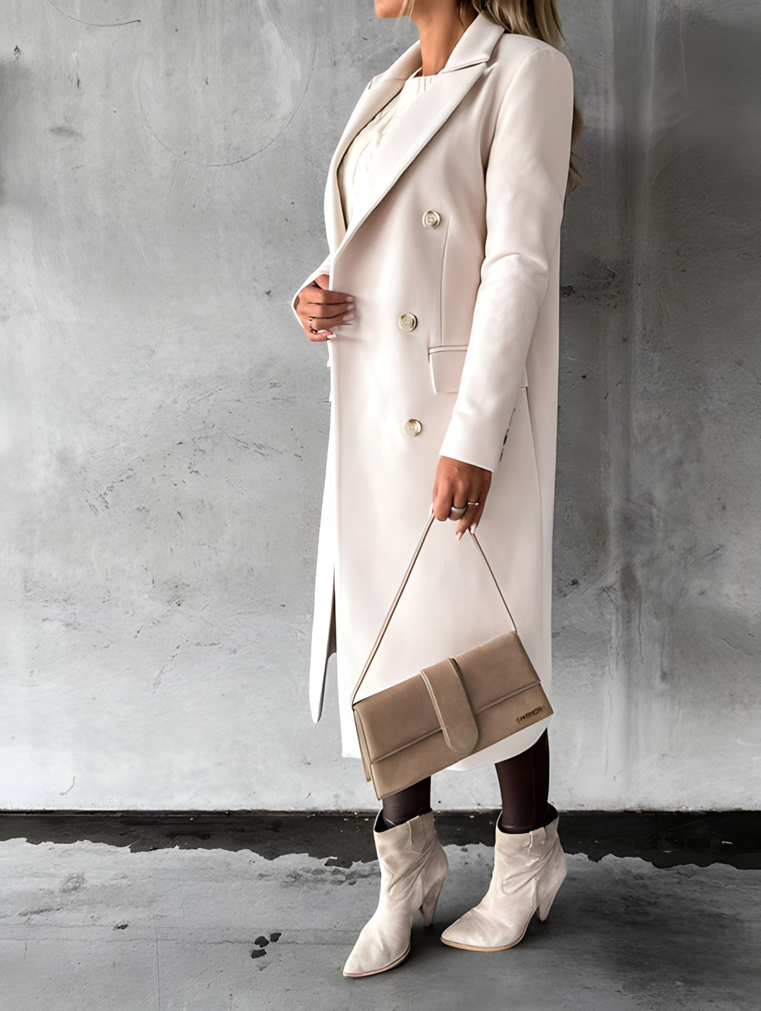 Yara - Mantel dames chic