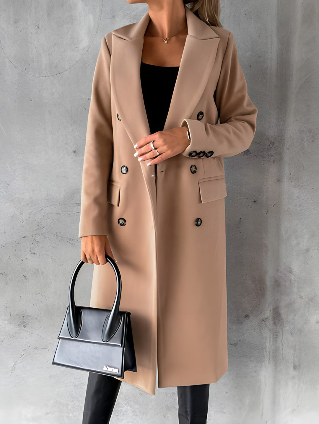 Yara - Mantel dames chic
