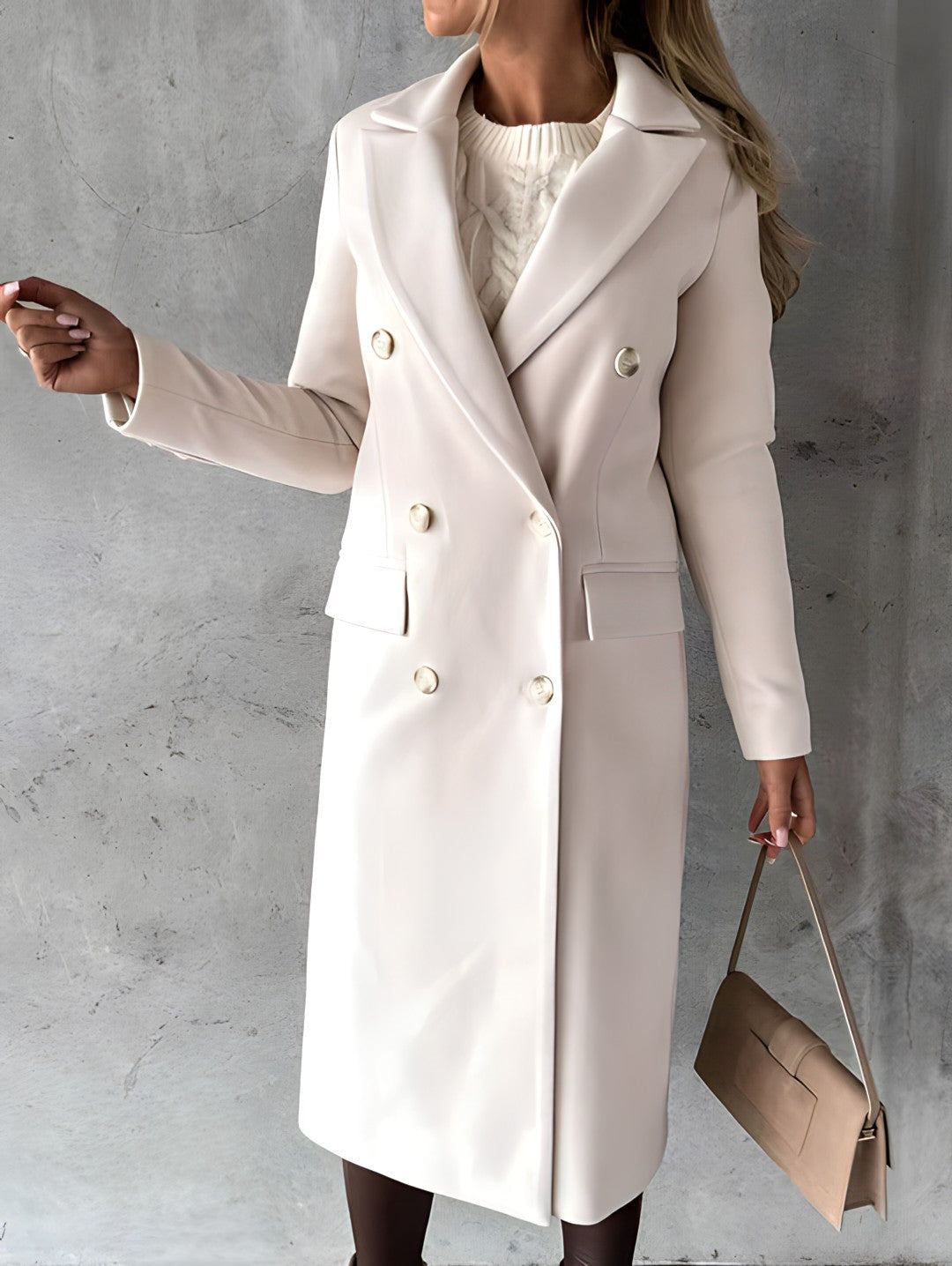 Yara - Mantel dames chic
