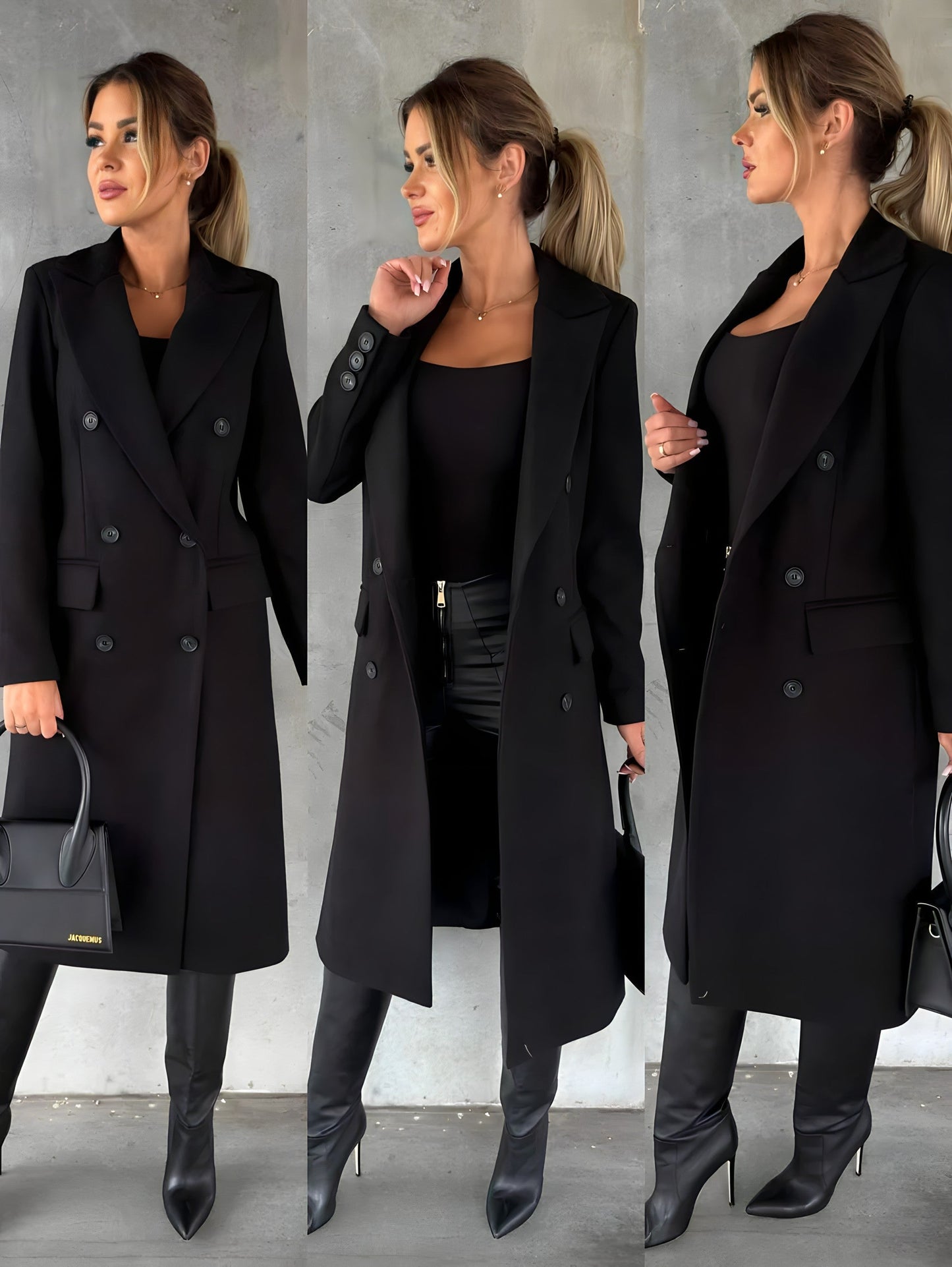 Yara - Mantel dames chic